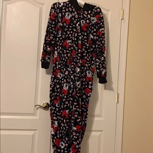 Minnie mouse adult onesie